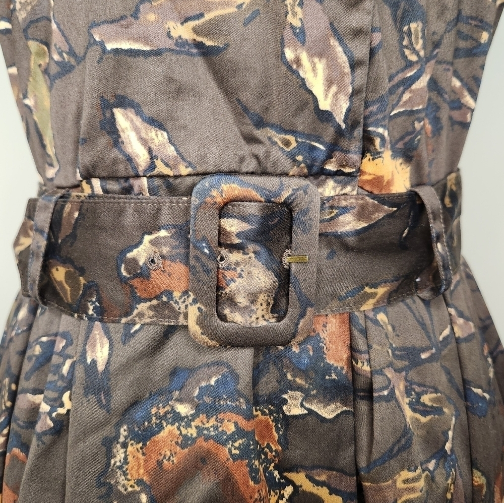 Vintage LL Bean belted midi dress - Picture 8 of 15